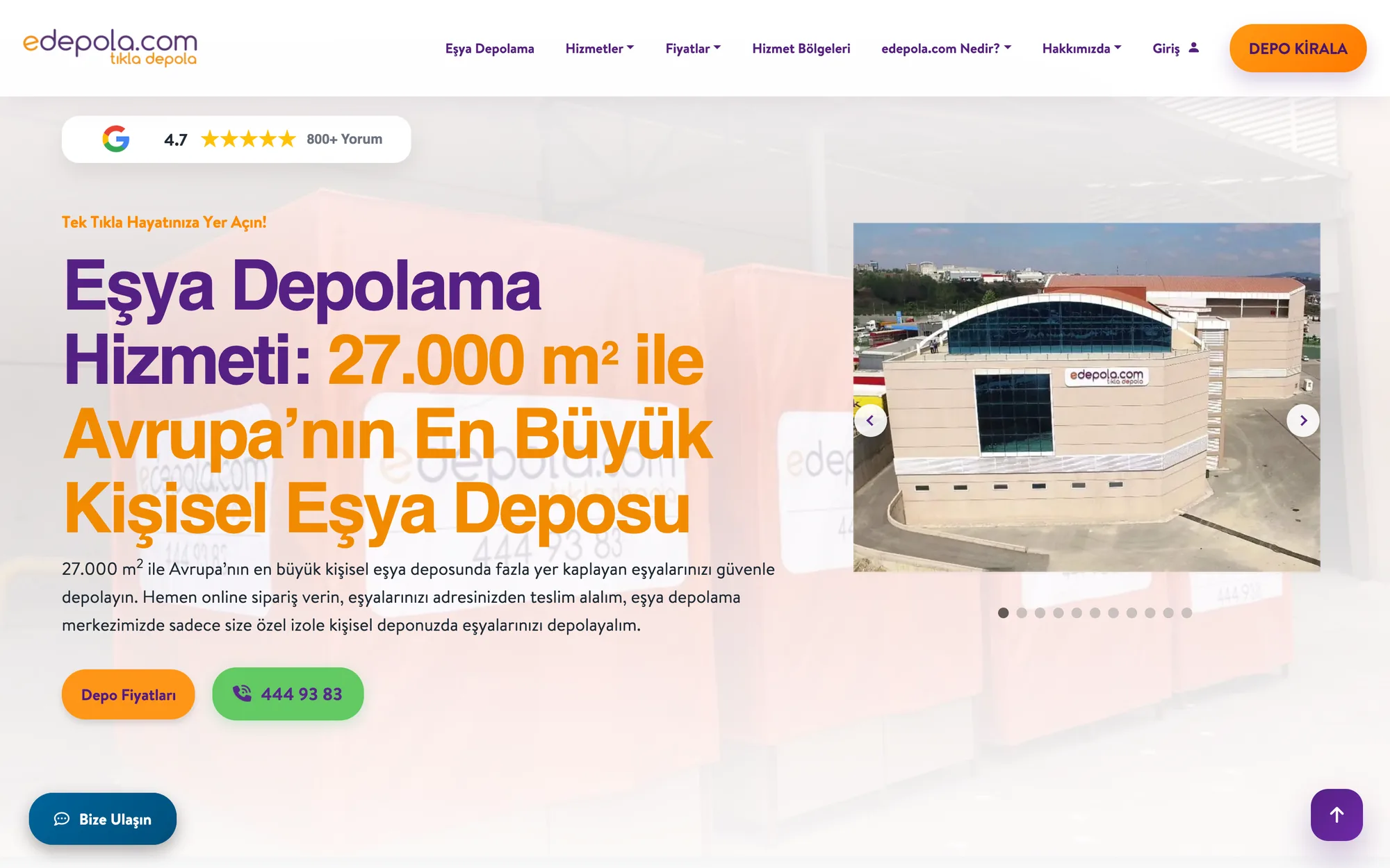 Edepola — desktop view
