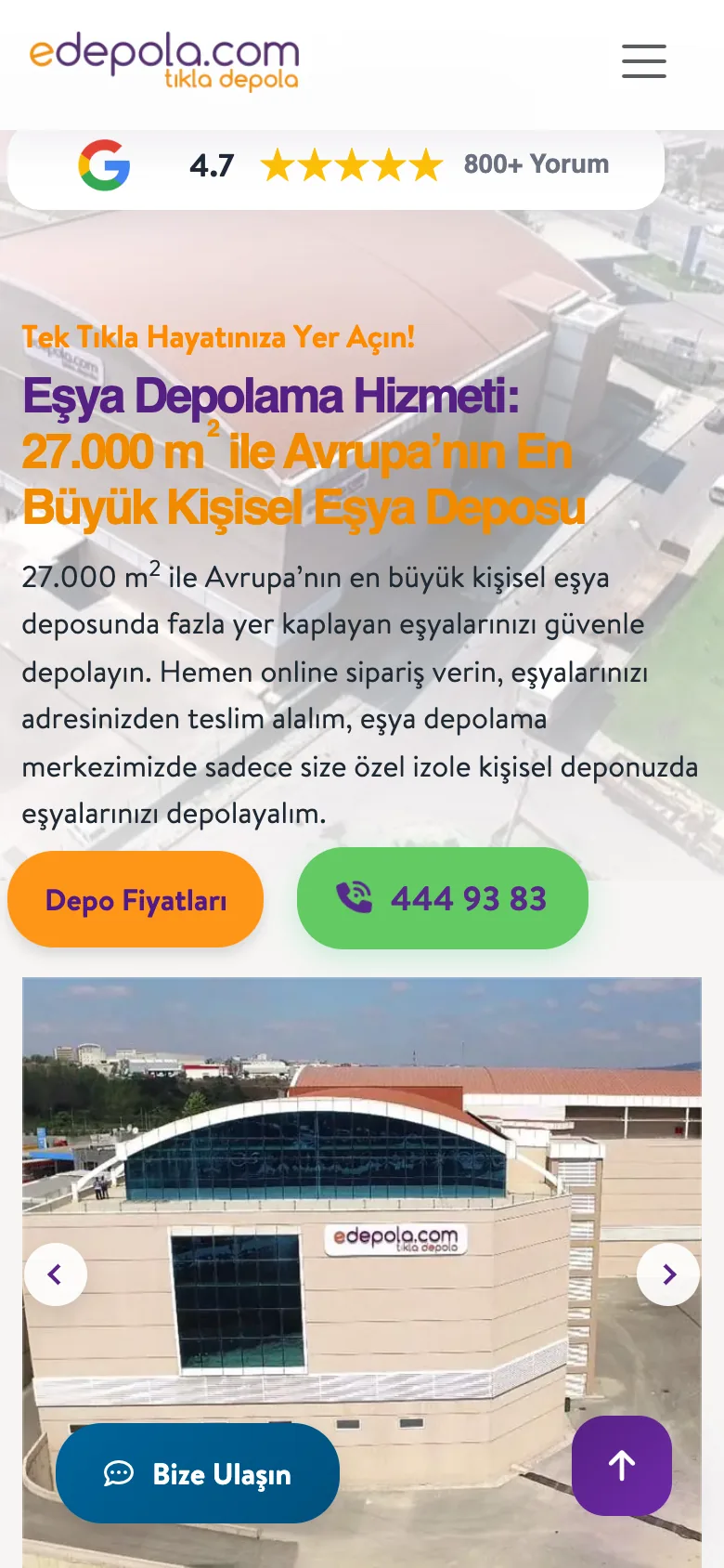 Edepola — mobile view