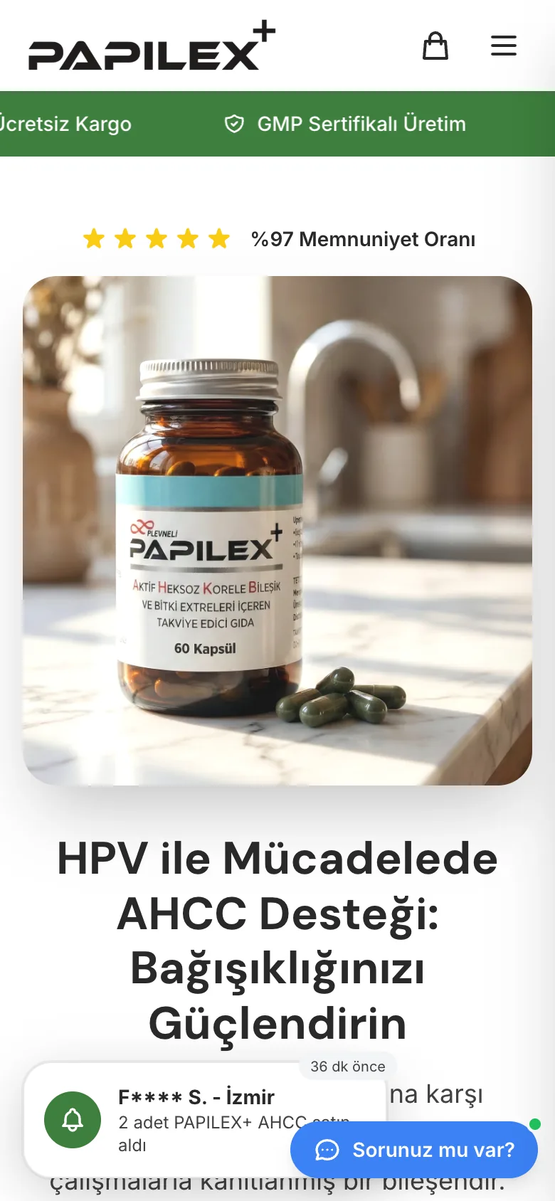 PAPILEX+ — mobile view