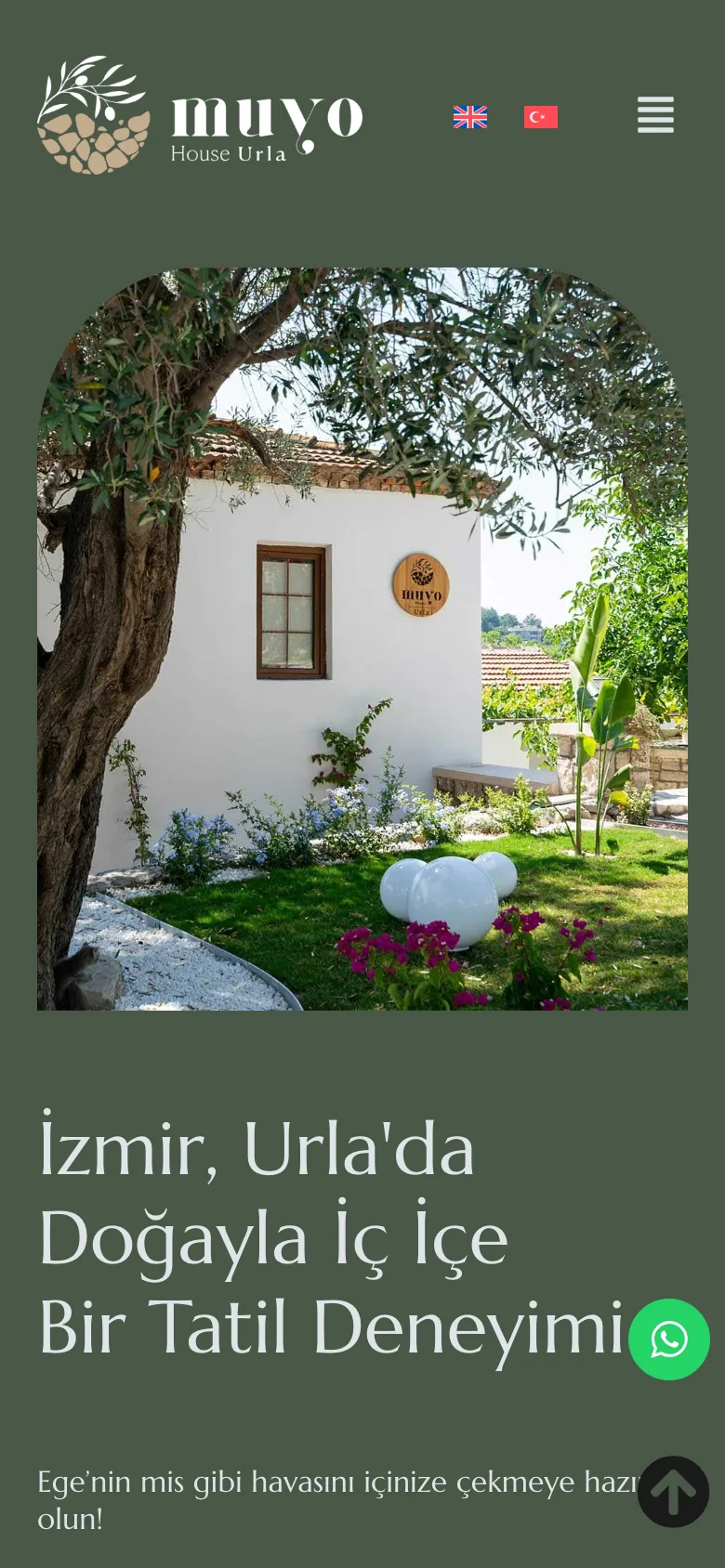 Muyo House Urla — mobil görünüm